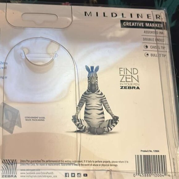 Zebra Mildliners Markers LE 18CT - NEW - Picture 3 of 3